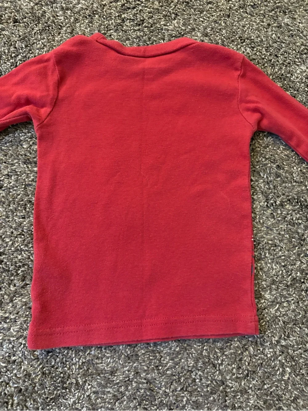 Carter's Red Fire Truck Pajama Set with Printed White Pants